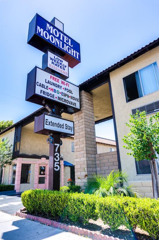 Motel Moonlight Anaheim Ngoại thất bức ảnh